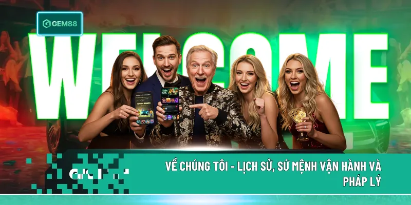 Về Chúng Tôi Gem88 – Nhà Cái Giải Trí Chuẩn Pháp Lý Quốc Tế 1 Về chúng tôi Gem88 thể hiện lịch sử phát triển, sứ mệnh minh bạch và hệ thống vận hành đạt chuẩn quốc tế, đảm bảo quyền lợi người chơi